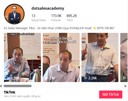 Xây Dựng Thương Hiệu Cá Nhân & Marketing Tổng Thể cho Giảng Viên Đỗ Xuân Tùng – Cựu Giám Đốc Bán Hàng P&G